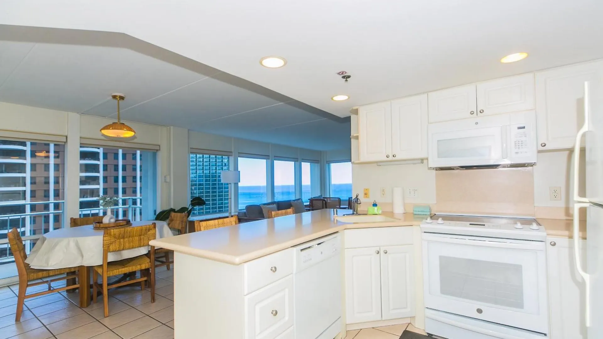 Apartmán Ilikai Tower 1844 Yacht Harbor View 2Br Honolulu USA
